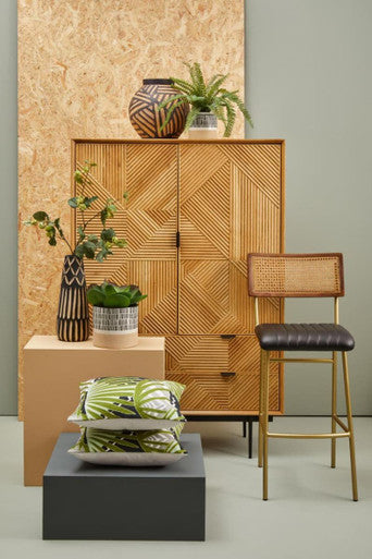 Jada Small Striped Planter