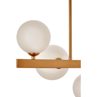 Abira Bronze 7 Light Pendant Lamp
