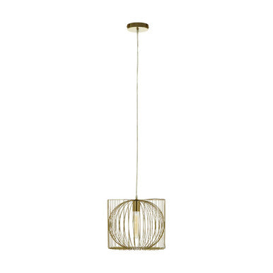 Aselo Gold Finish Pendant Lamp