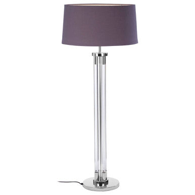 Skye Tall Acrylic And Tubular Base Floor Lamp