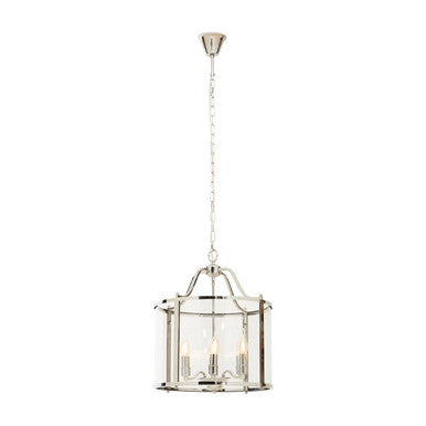 Hampstead 6 Bulb Chrome Pendant Light