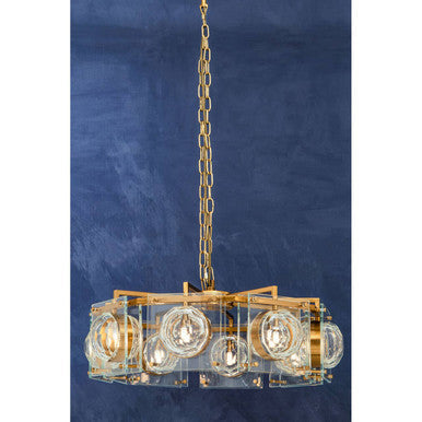 Kensington Townhouse 8 Bulb Pendant Light