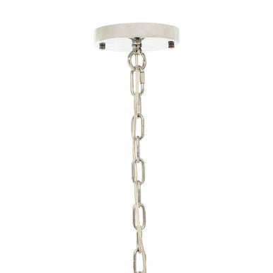 Karli Chrome And Glass Vertical Light