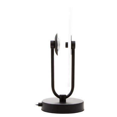 Waldorf White Marble And Black Table Lamp