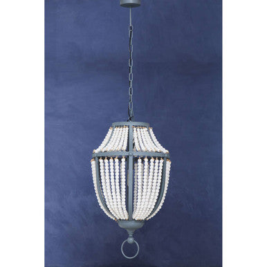 Lapiz White Grey Chandelier
