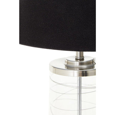 Zola Glass Cylinder Table Lamp