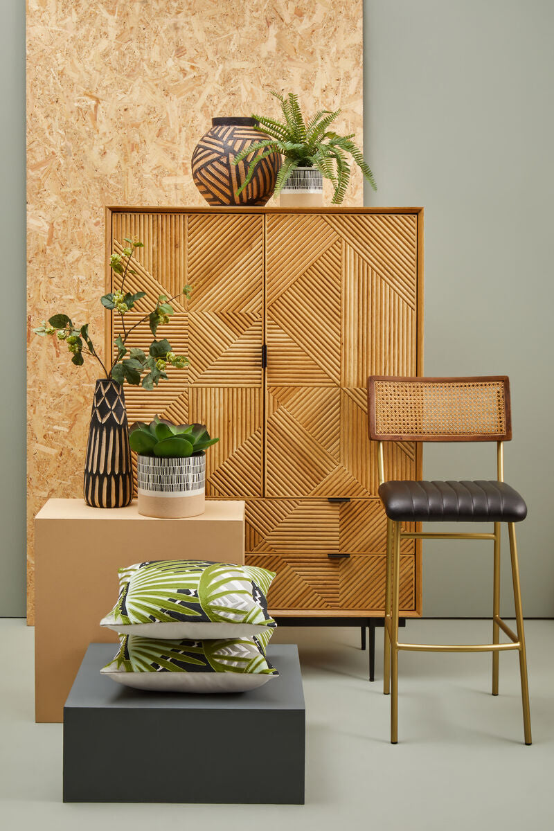 Bosie Ozella Botanical Green Cushion