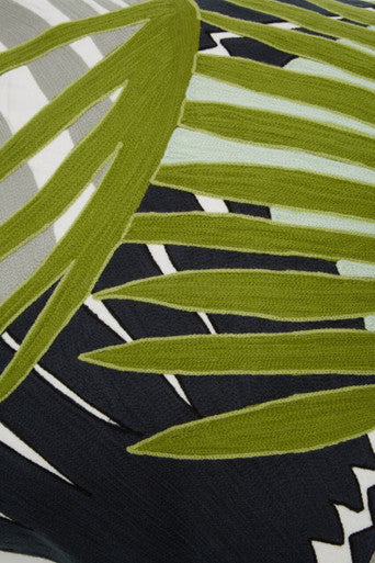 Bosie Ozella Botanical Green Cushion