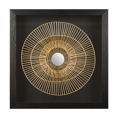 Modello Gold And Black Wall Art