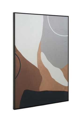 Astratto Neutral Abstract Canvas Wall Art