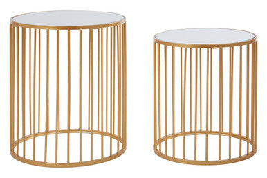 Avantis Nest Of 2 Round Side Tables