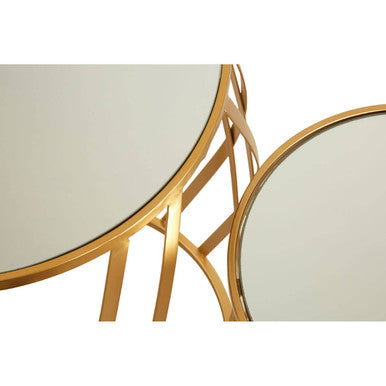 Avantis Set Of 2 Cross Design Nesting Tables