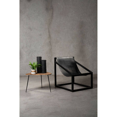 Kendari Black Cubic Frame Chair