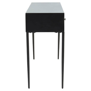 Luxor Three Drawer Rectangular Console Table