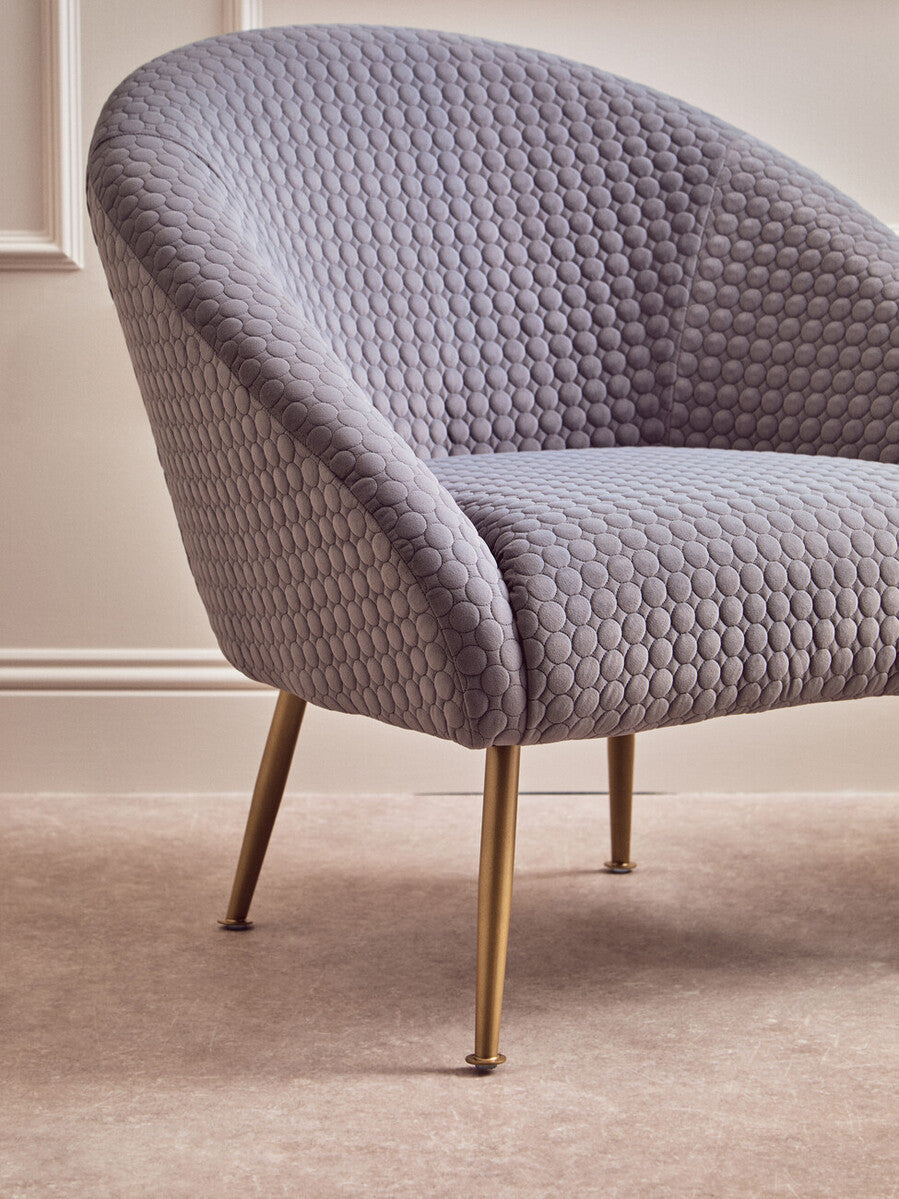 Tania Grey Occasional Chair