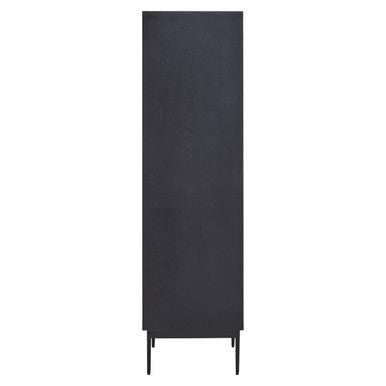 Jakara Black Finish Wooden Cabinet