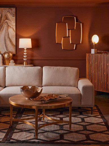 Jana Coffee Table With Curved Frame