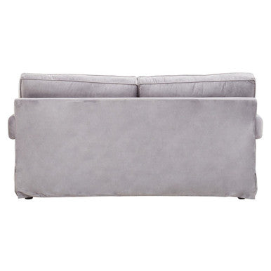 Ralph Two Seat Grey Velvet Sofa