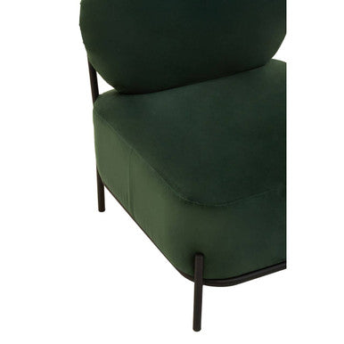 Haya Green Velvet Chair