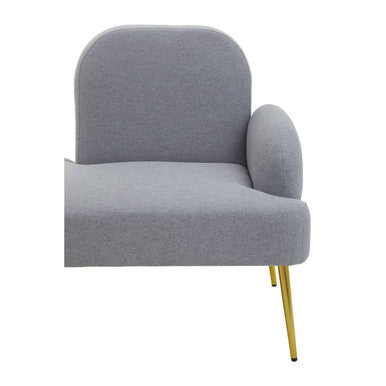 Heather Grey Right Hand Chaise Longue