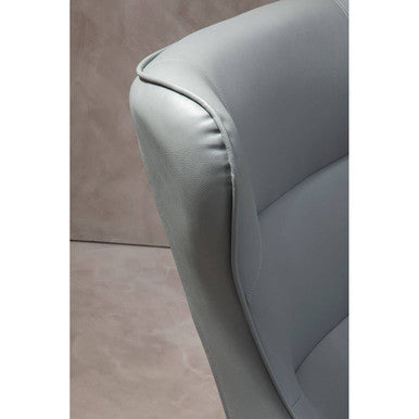 Kaiko Grey Armchair And Footstool