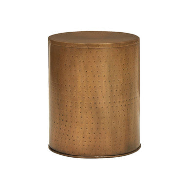 Arti Antique Brass Effect Side Table