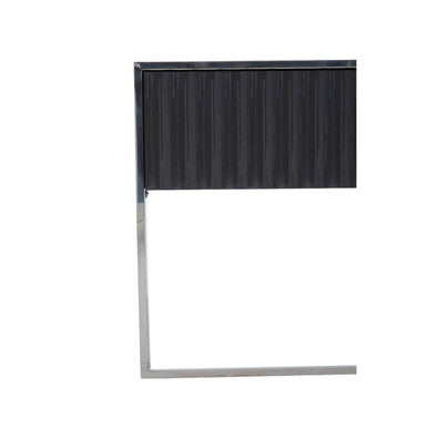 Genoa Grey Hi Gloss Finish Console Table