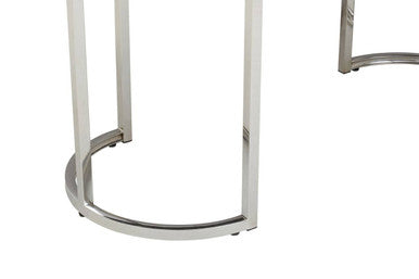 Genoa Grey Hi Gloss Dining Table