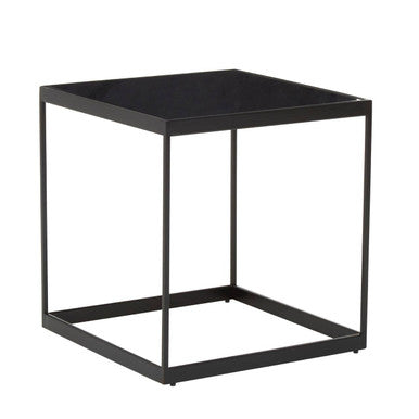 Genoa Matte Black End Table