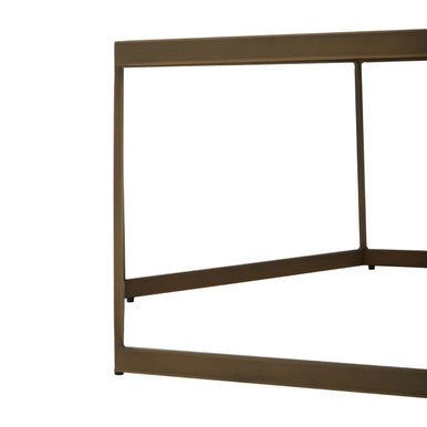 Grenoble Hexagonal Brown Coffee Table