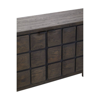 Lucca Recycled Dark Oak Sideboard