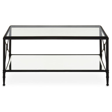 Axis Coffee Table With Black Finish Frame