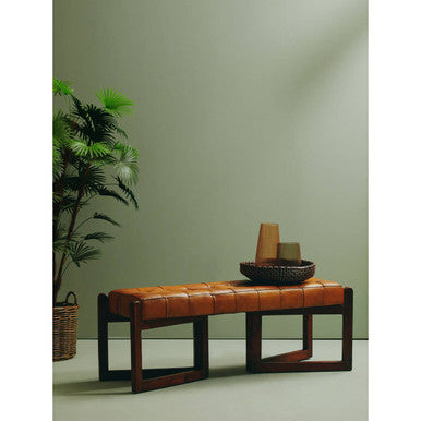 Inca Bench With Wooden Base