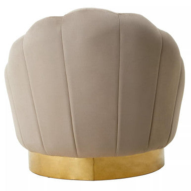 Biarritz Mink Velvet Chair