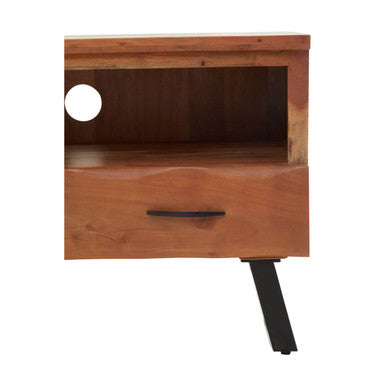 Nashik Three Drawer Acacia Wood Media Unit