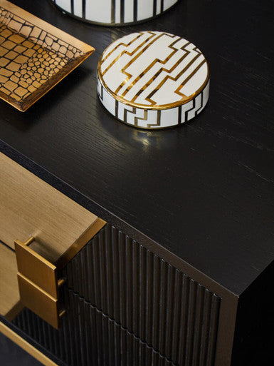 Davoli Two Drawer Side Table