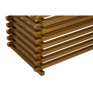 Vogue Matte Gold Dining Table.