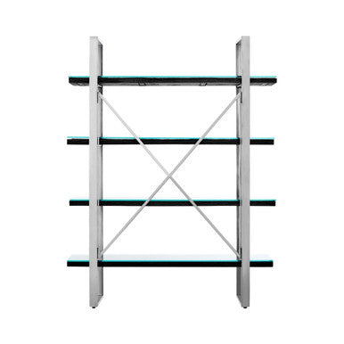 Kerala Black Four Tier Shelf Unit
