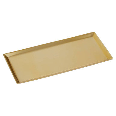 Allegra Gold Finish Stainless Steel Tray