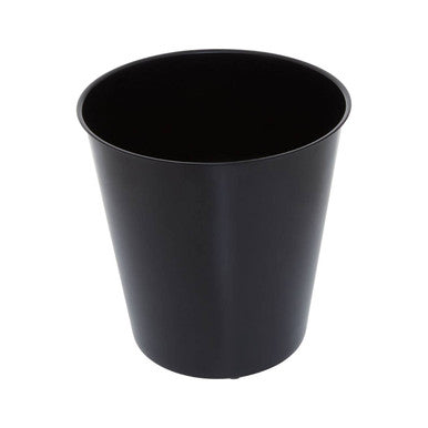 Allegra Kiara Stainless Steel Black Waste Bin