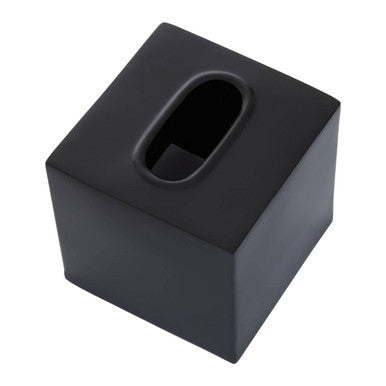 Allegra Gold and Black Tissue Box