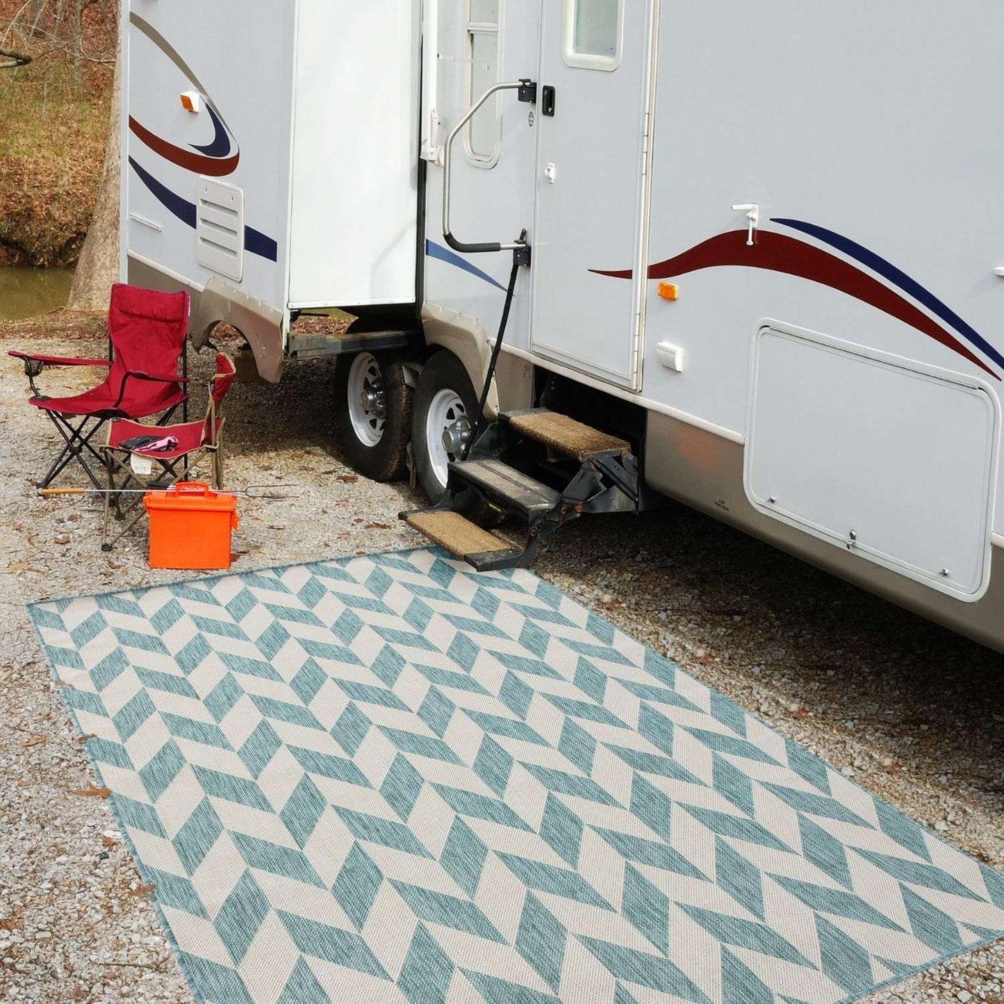 Ecology Outdoor Rug Aqua | 600Aq