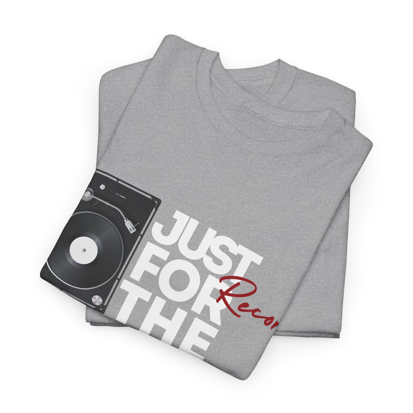 'Just for the Record' Men's Vinyl T-Shirt