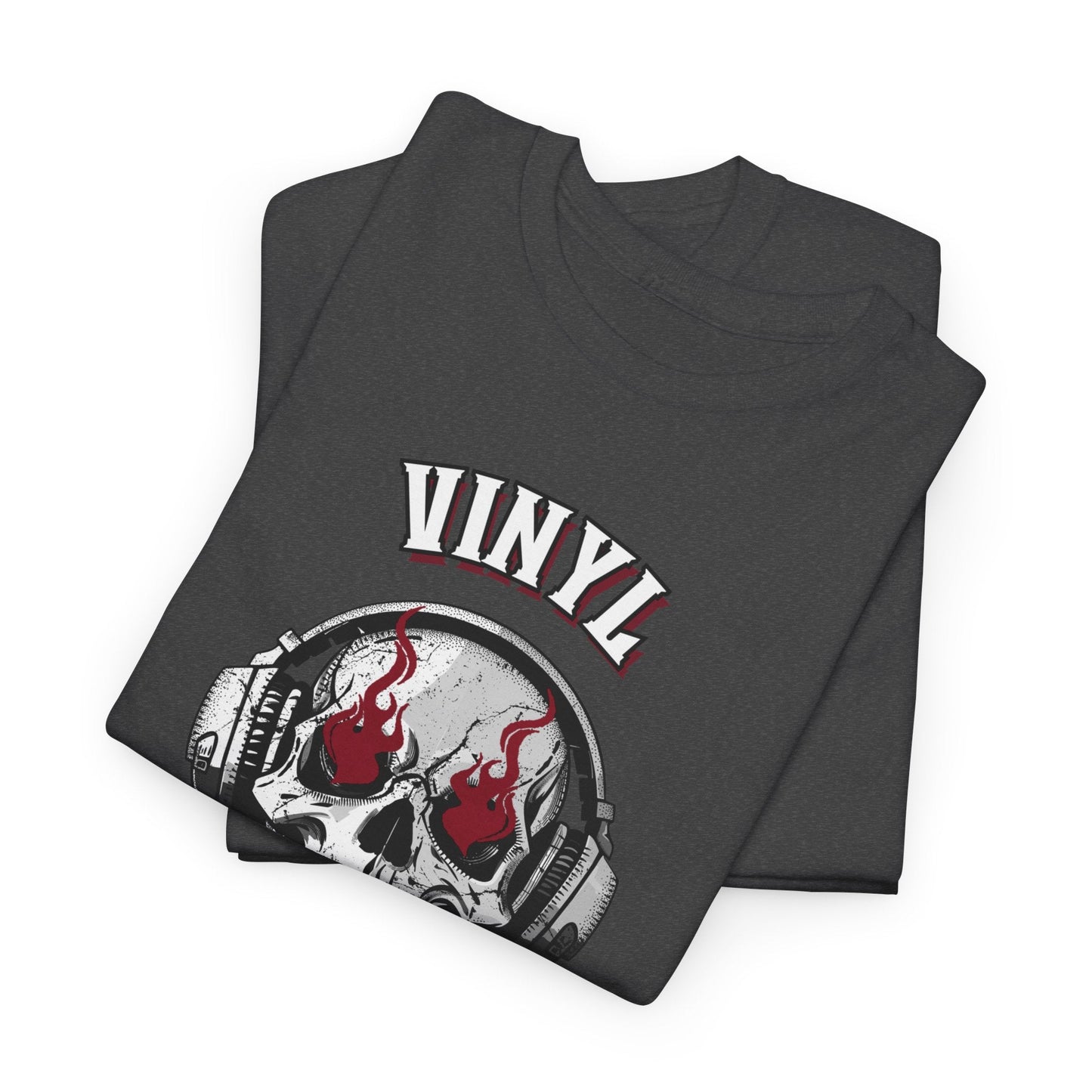 'Vinyl Ain't Dead' Skull Men's T-Shirt
