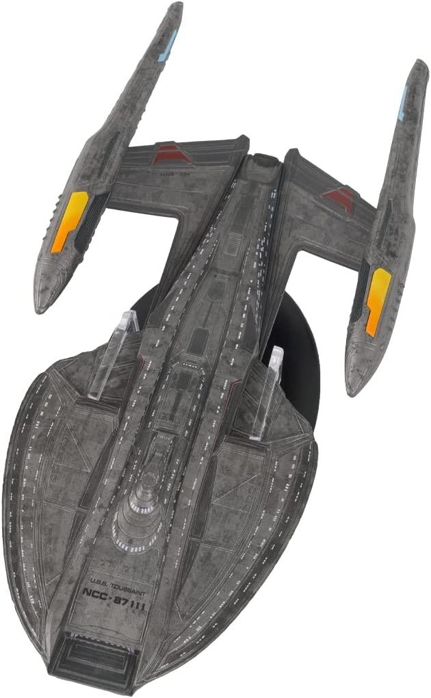 #02 U.S.S. Toussaint NCC-87111 Model Diecast Ship Picard Universe (Eaglemoss / Star Trek)