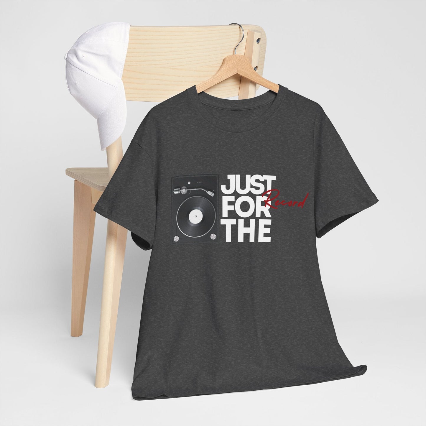 'Just for the Record' Men's Vinyl T-Shirt