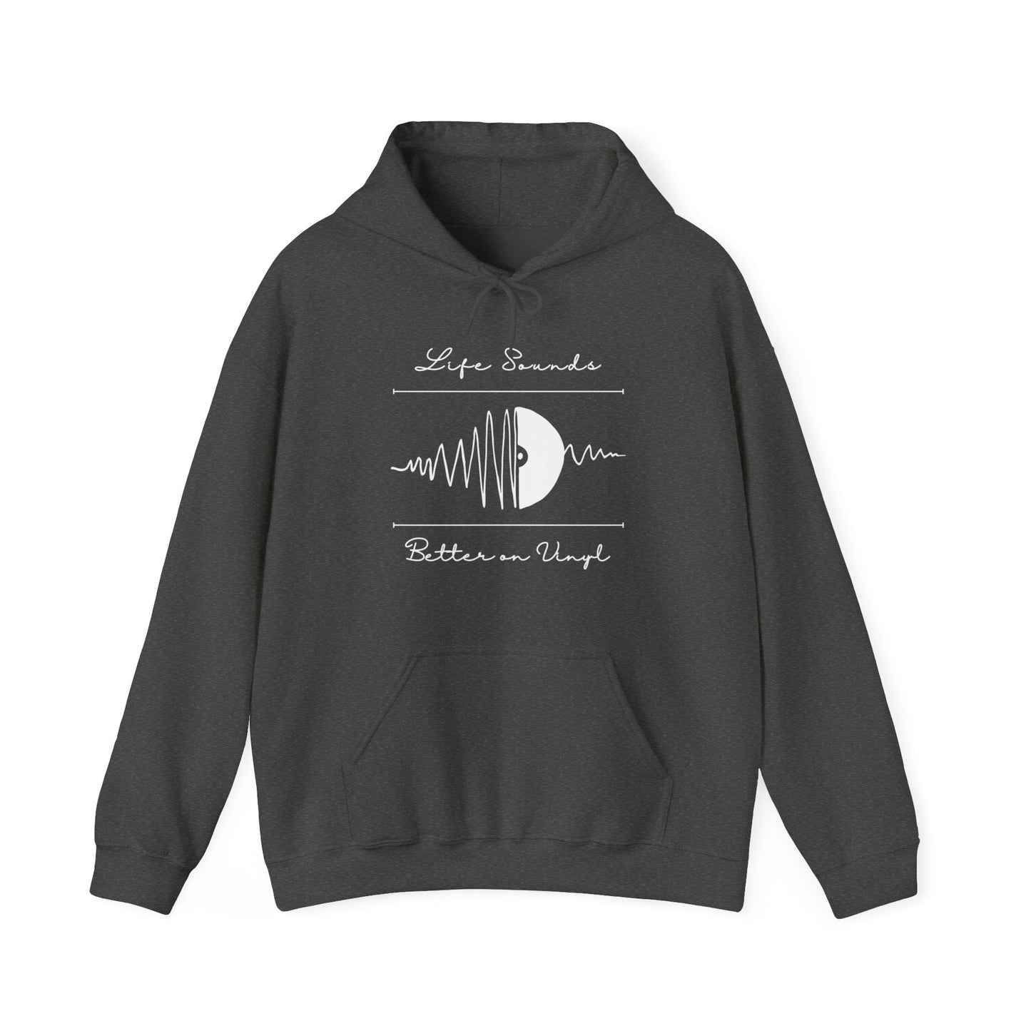 'Life Sounds Better on Vinyl' Men's Hoodie