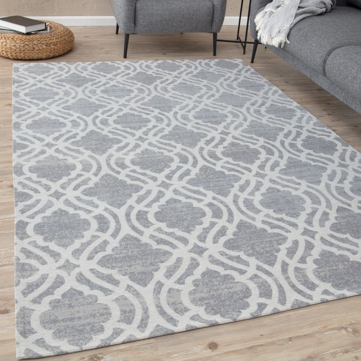 Washable Rug Carina Grey | 6901G