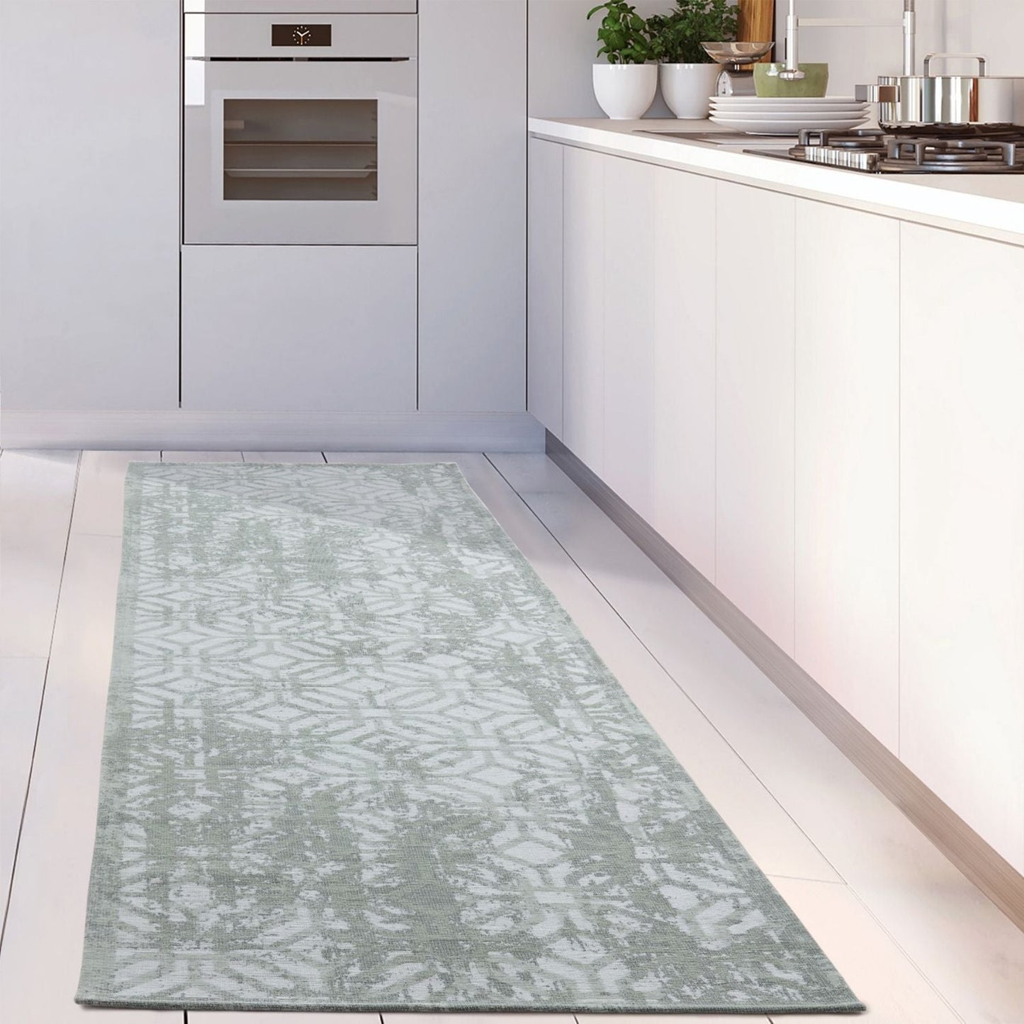 Washable Rug Carina Green | 6934