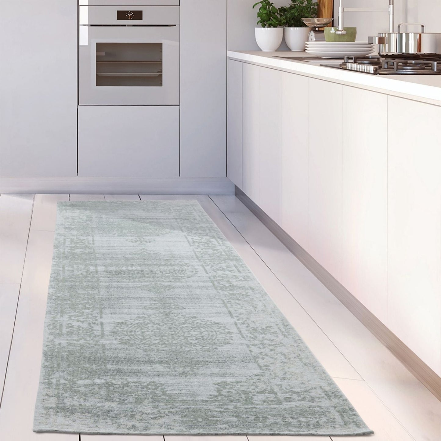 Washable Rug Carina Green | 6944